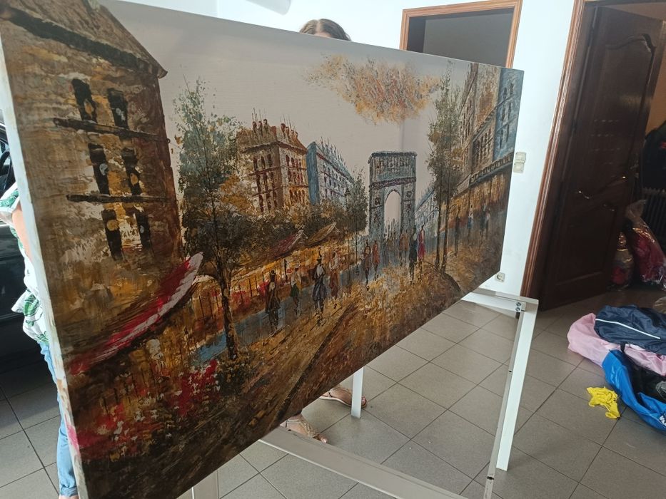 Quadros pintados a mão