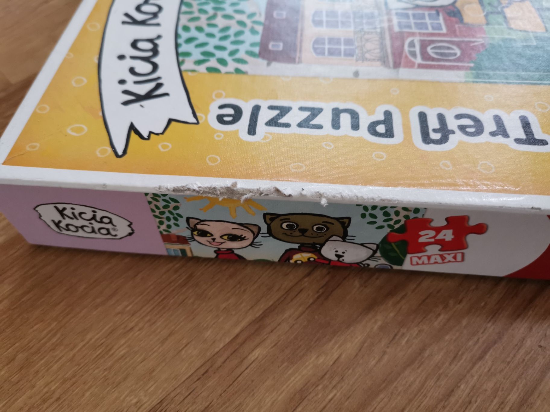 Duże puzzle Kicia Kocia 24 elementy