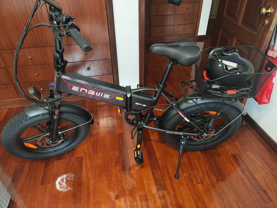 Bicicleta Elétrica Dobrável Engwe EP2 Boost
