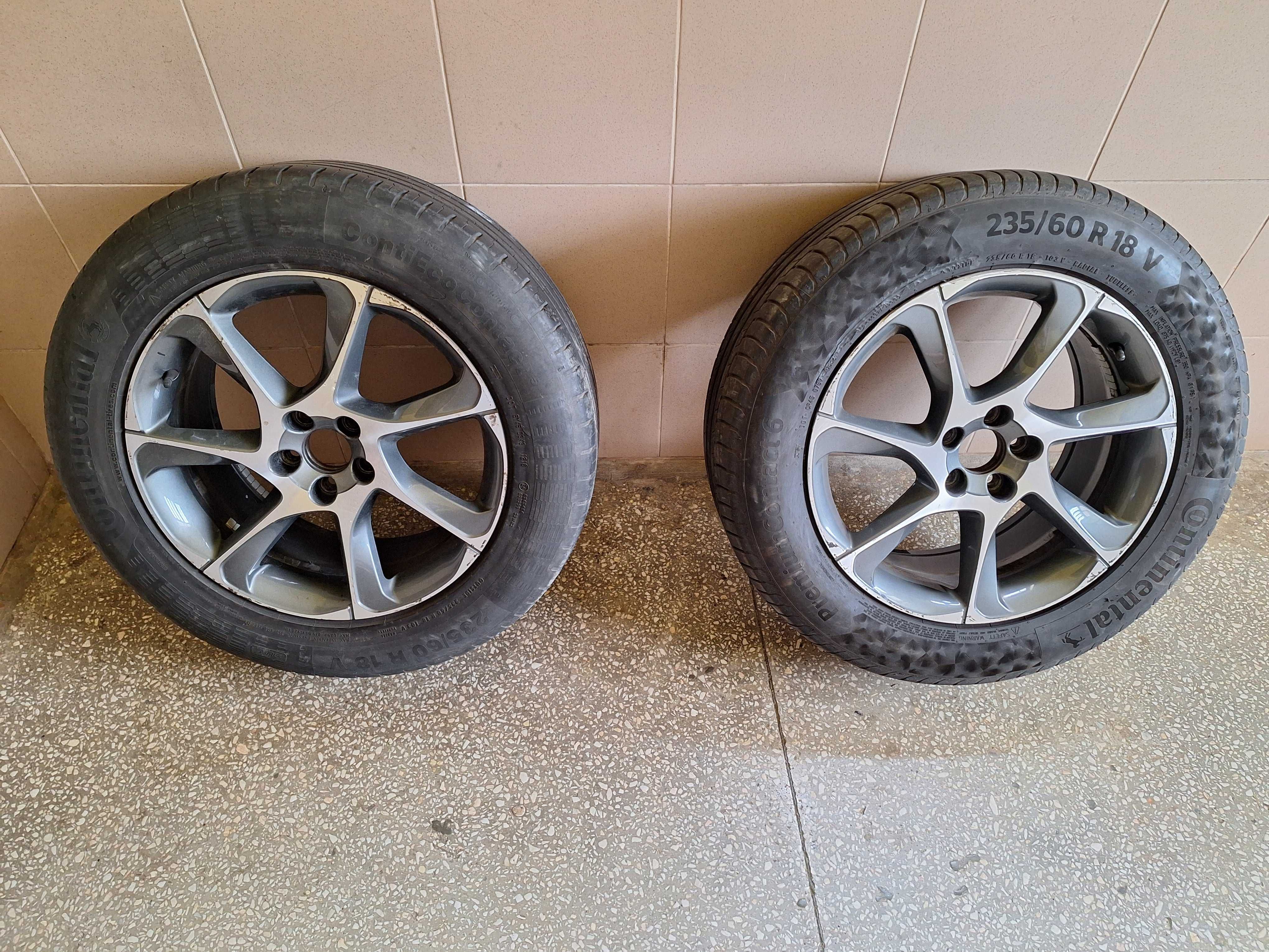 Opony letnie z felgami 235/60 R18