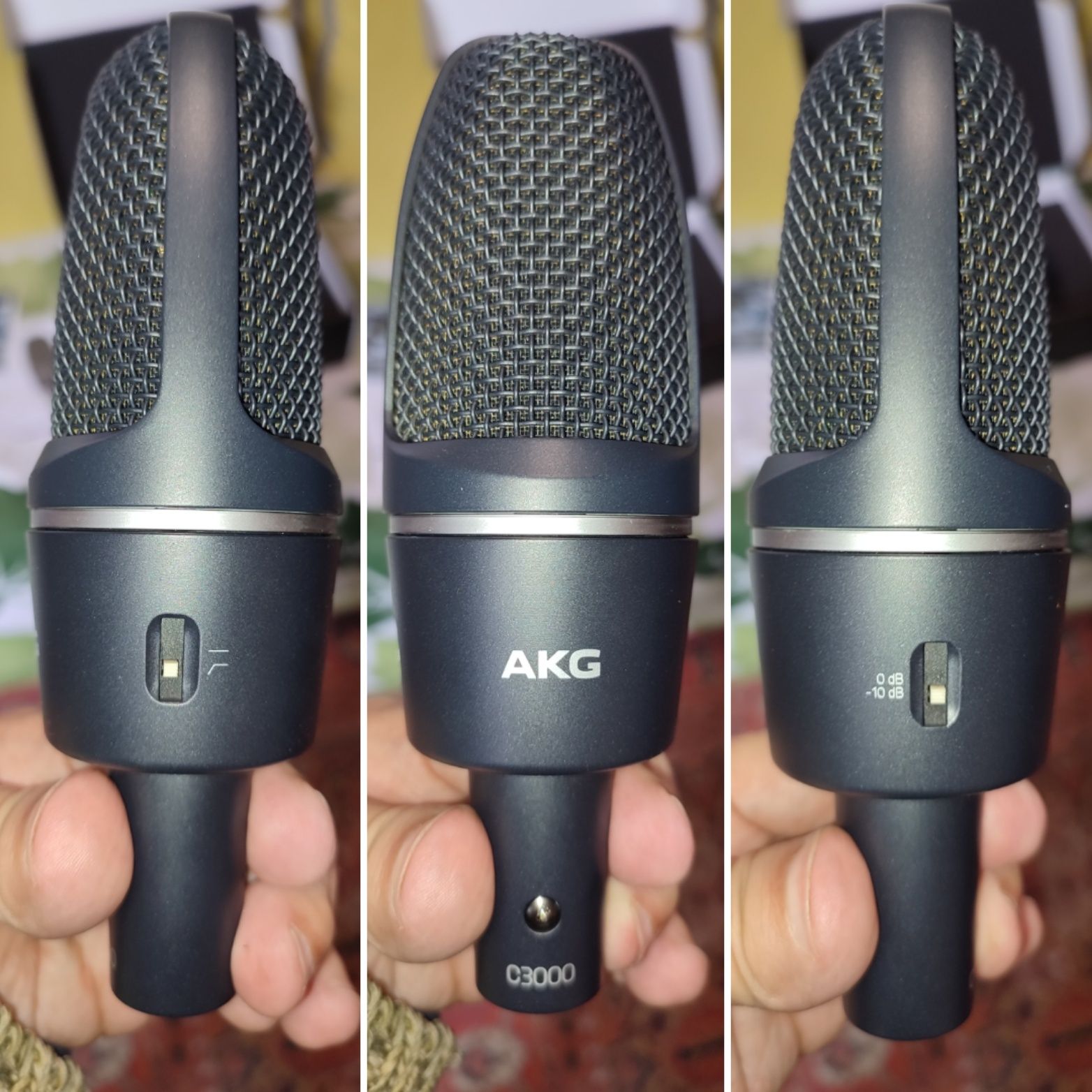 Студийный микрофон AKG C3000, В идеальном состоянии! Новый!