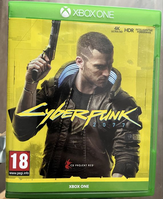 Gra Cyberpunk 2077 Xbox pudełko z płytą CD
