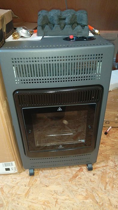 Piecyk gazowy z szamotem Kesser