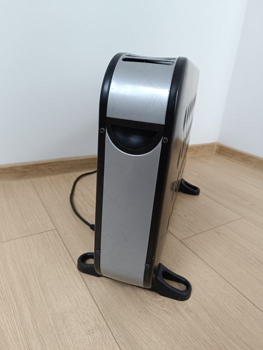 Ravanson grzejnik konwektor elektryczny czarny