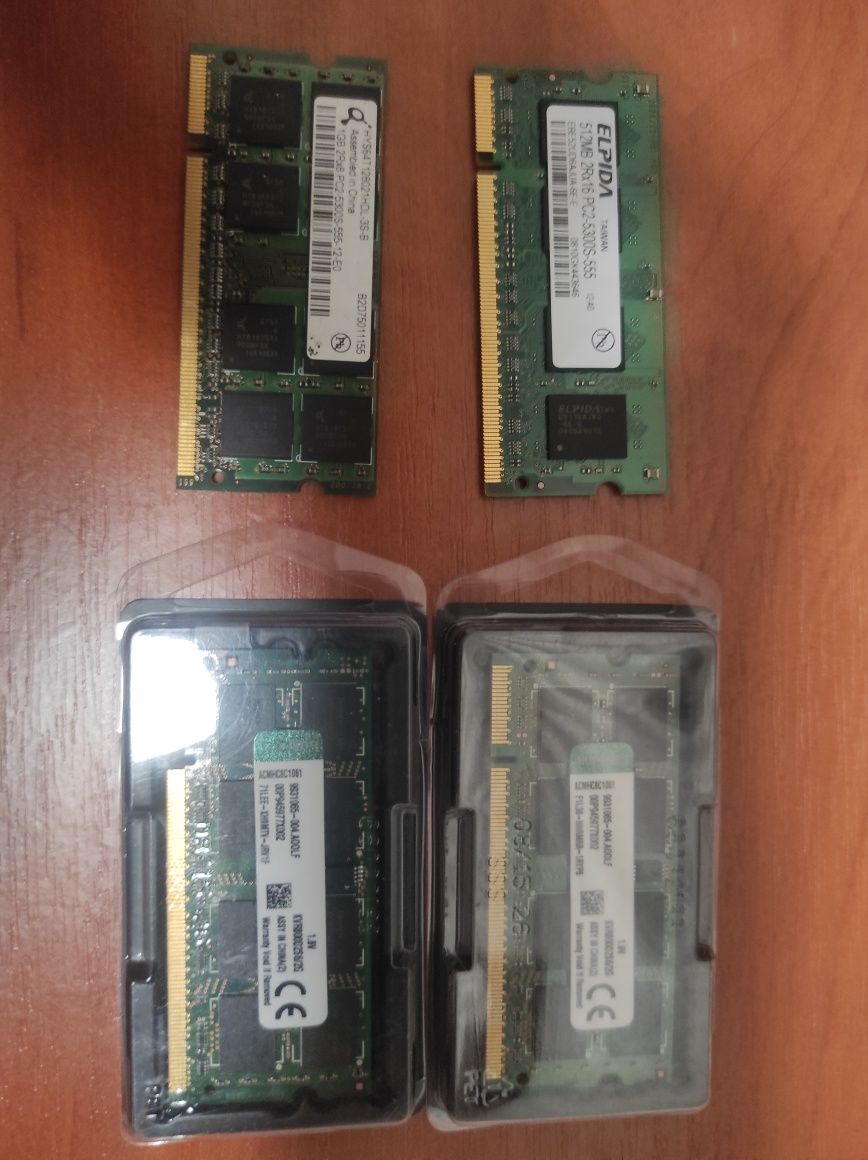 Ddr 3 512, 1, 2 gb