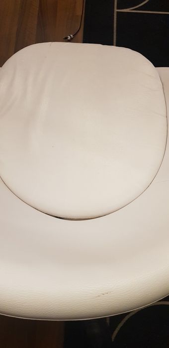 Fotel Ikea Skrucsta biały