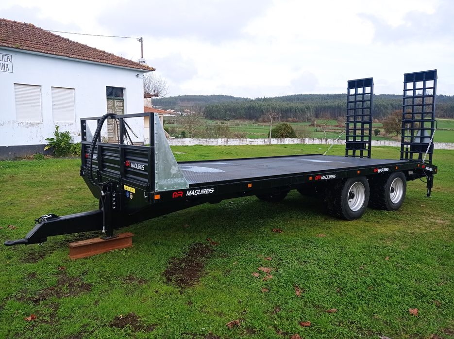 Reboque agrícola porta máquinas 12000kg