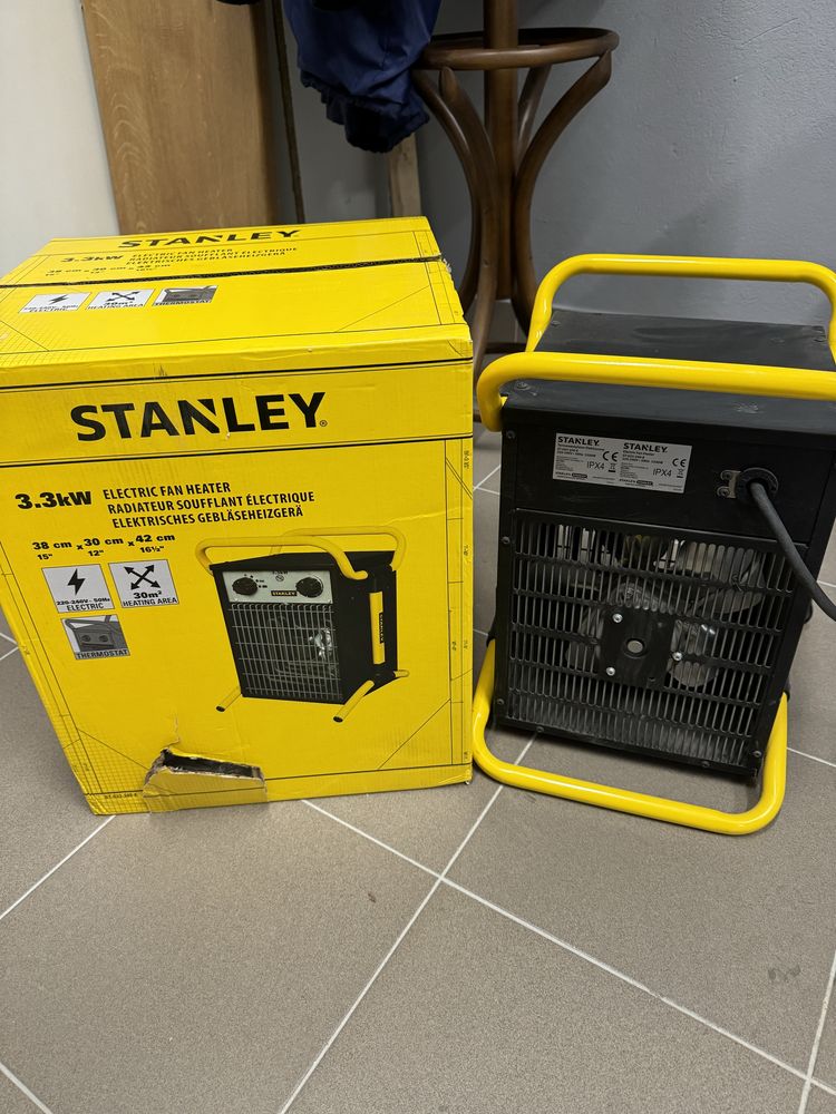 nagrzewnica STANLEY termowentylator elektryczny 3300W stan idealny
