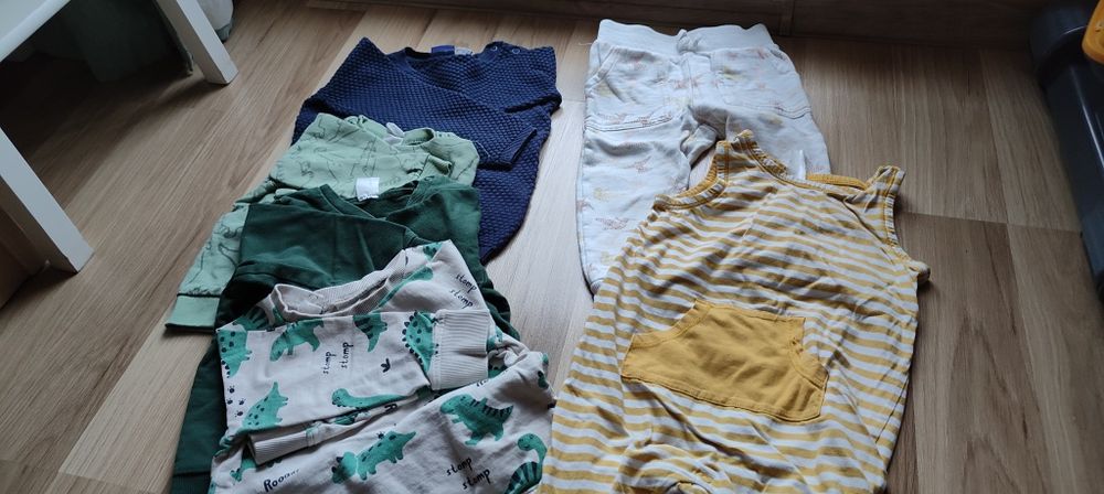 Ubranka dla chłopca rozmiar 86