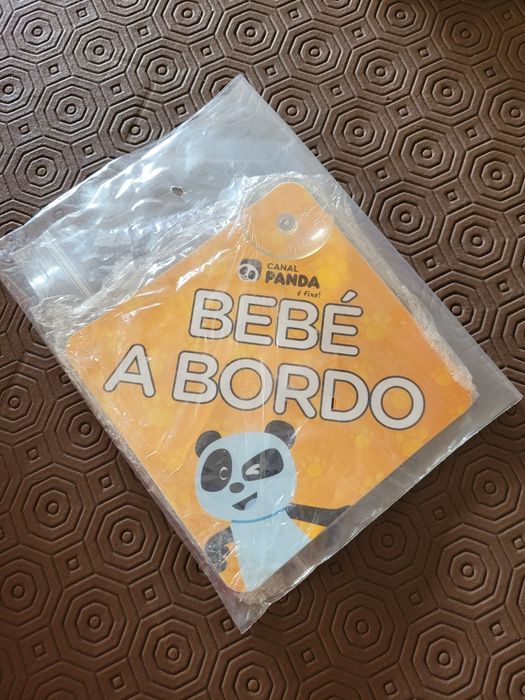 Bebé a Bordo Canal panda com ventosa