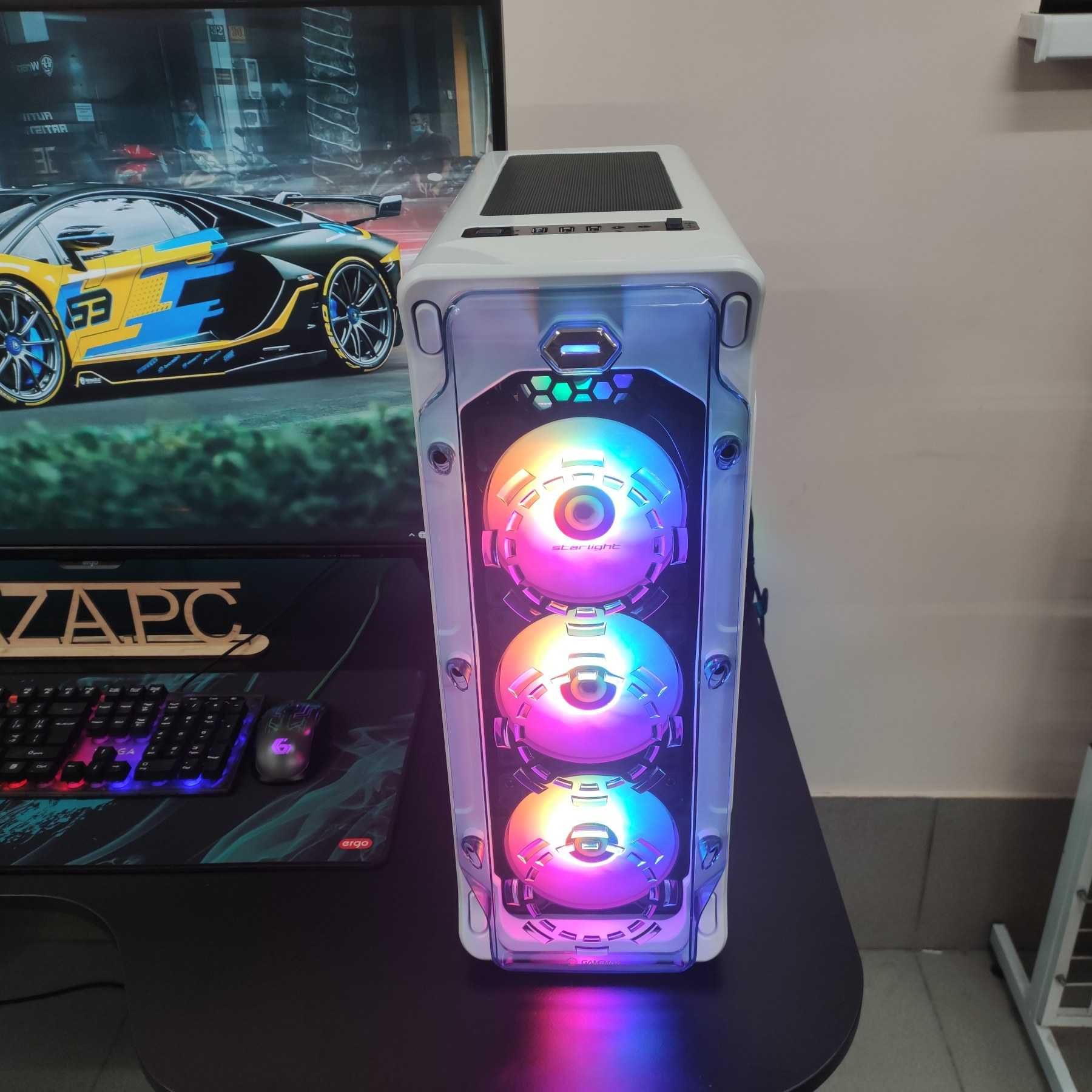 Компютер Новый Ryzen 5 5500, 16GB DDR4, MSI SUPRIM RTX 3070, SSD 512GB