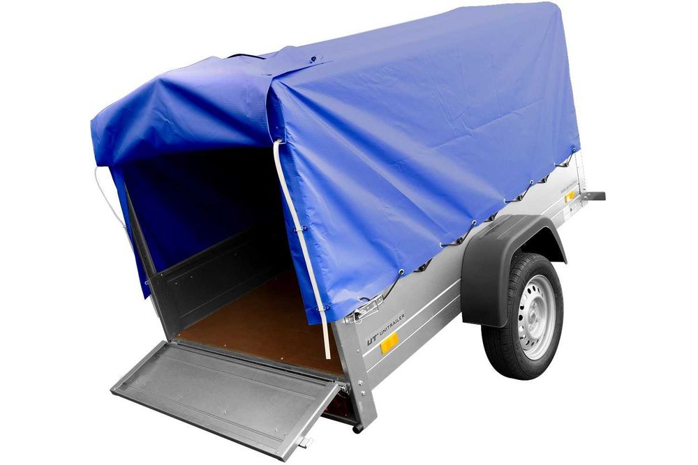 Przyczepka lekka 200x125 GARDEN 201 KIPP stelaż H-800 + plandeka