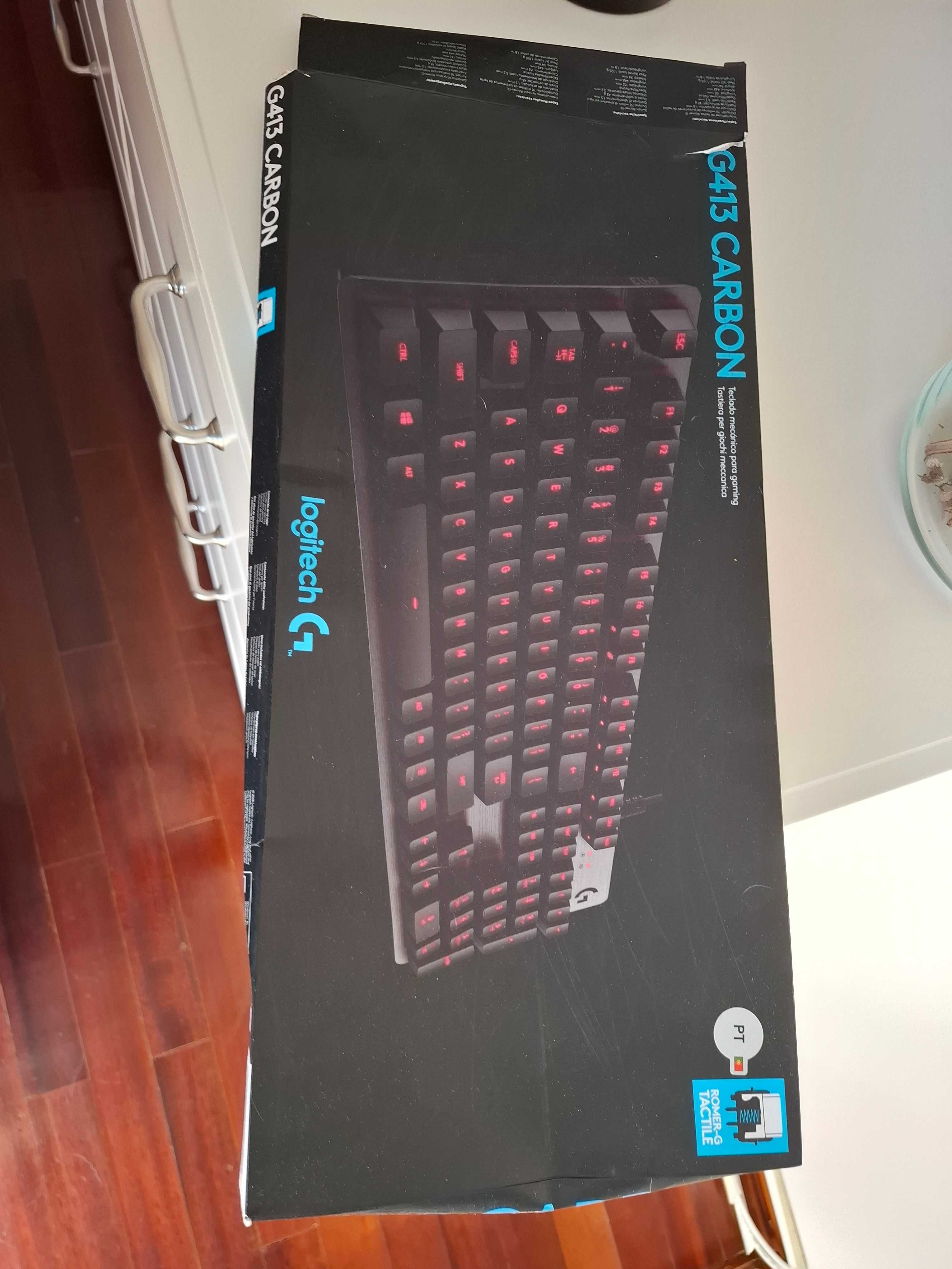 Teclado Logitech G413 carbon