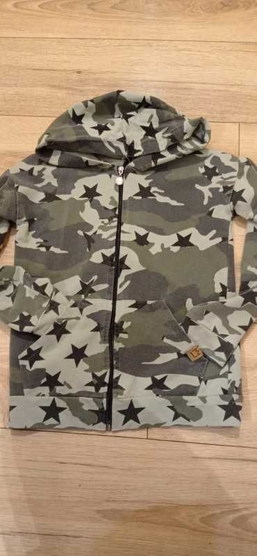 Bluza rozpinana moro Mimi 128/134/140 chłopiec