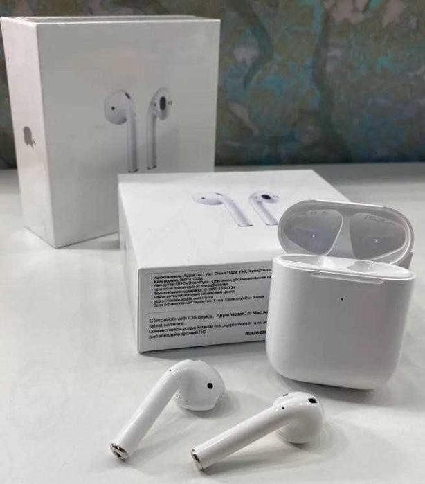 Наушники Airpods 2 поколения Высокое качество 1в1 Airoha