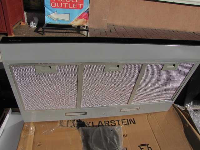 Okap kuchenny do zabudowy podszafkowy 90cm Klarstein Contempo szary