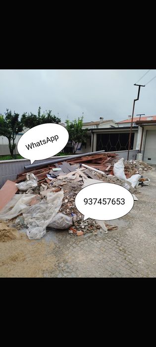 Demolição e retirada de entulho