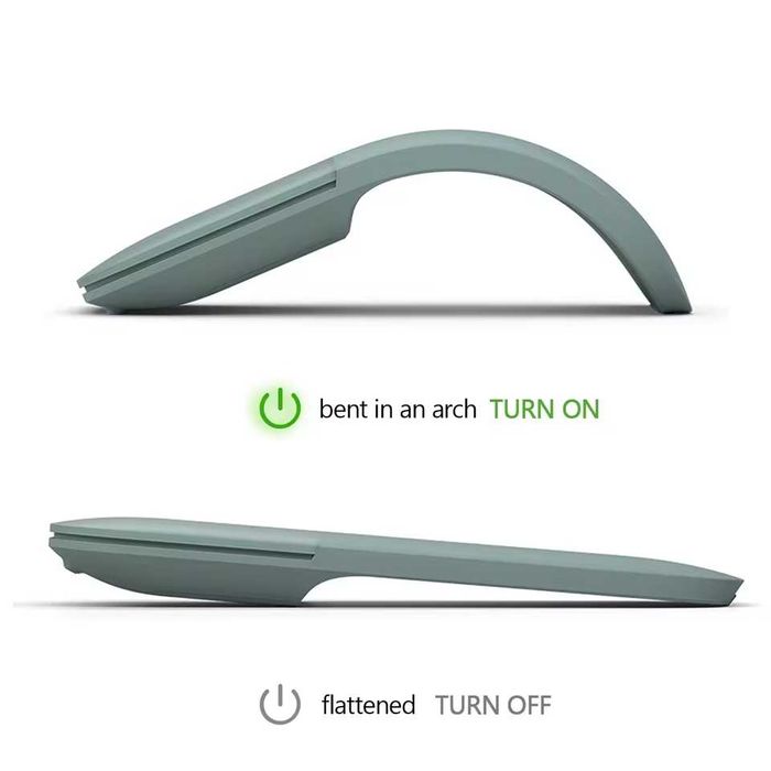 Бездротова Bluetooth миша Arc Touch (1600 DPI), ультратонка, тиха