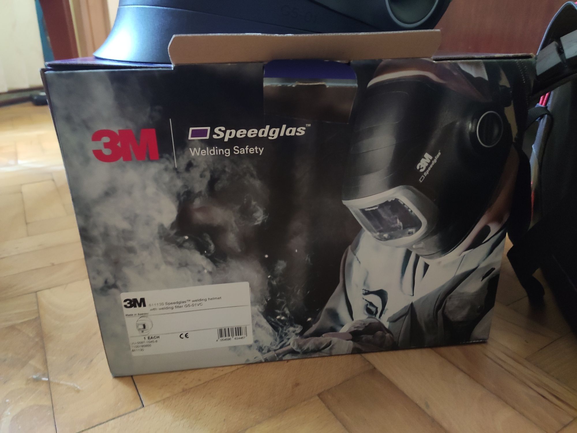 Speedglas g5-01 vc przyłbica spawalnicza (zestaw)