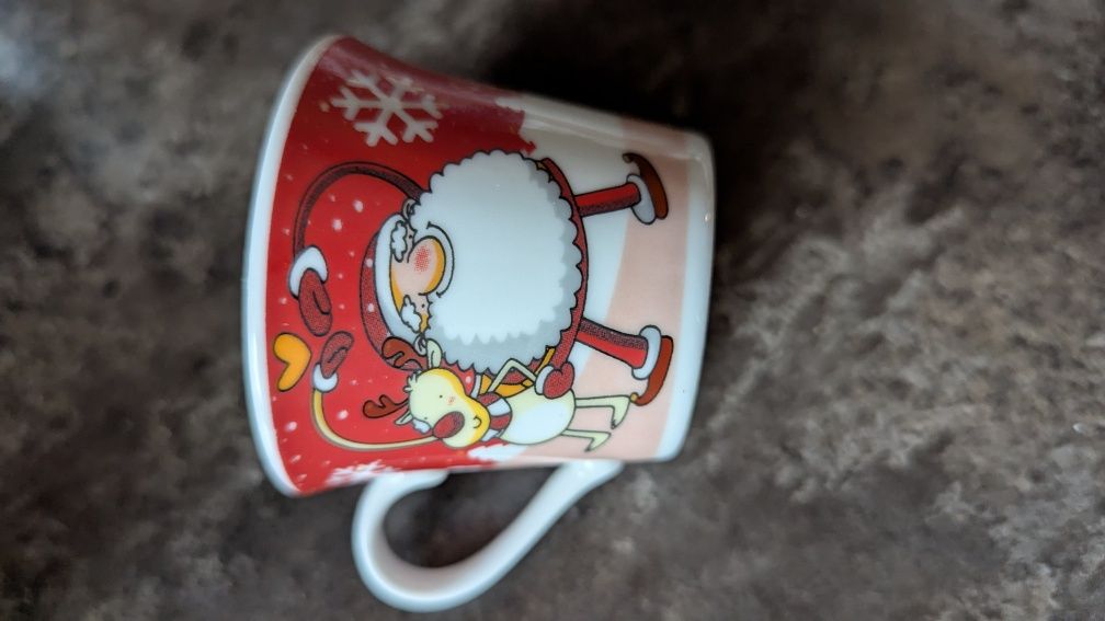 Filiżanka do espresso z Mikołajem