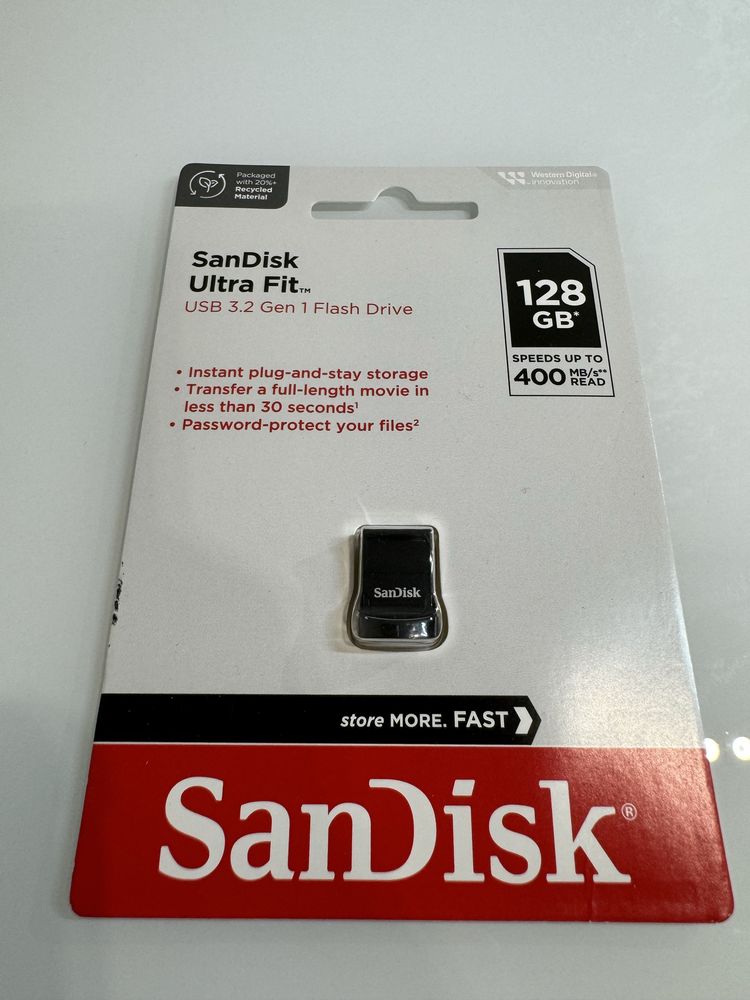 Флешка USB Flash SanDisk 128 GB Ultra Luxe USB 3.1 (SDCZ74-128G-G46)