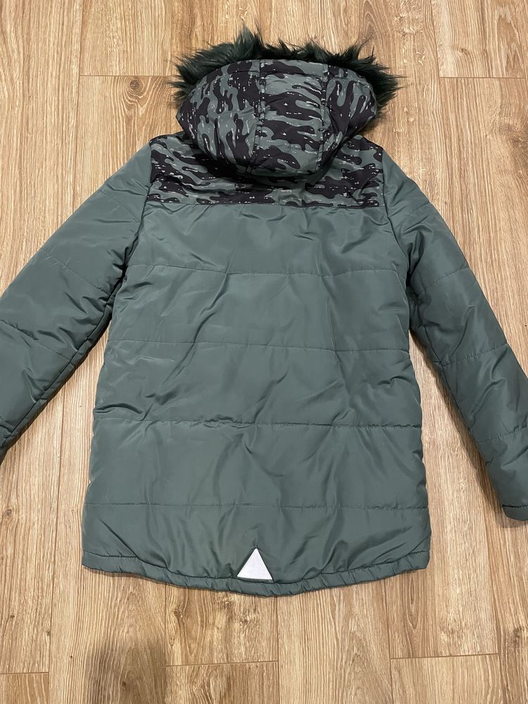 Kurtka zimowa chłopięca parka 158cm Coccodrillo