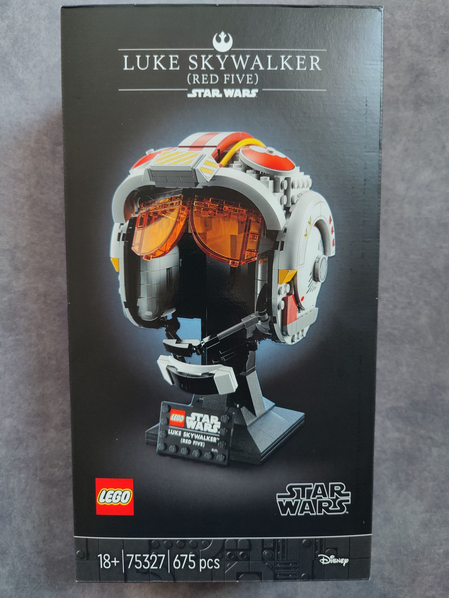 Lego Star Wars 75327 Hełm Luke'a Skywalkera Czerwony Pięć