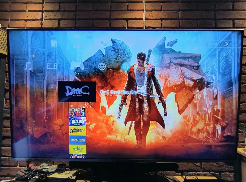 Przerobiona Playstation 3 Slim HFW 4.92 HEN 4K PRO MODzestaw