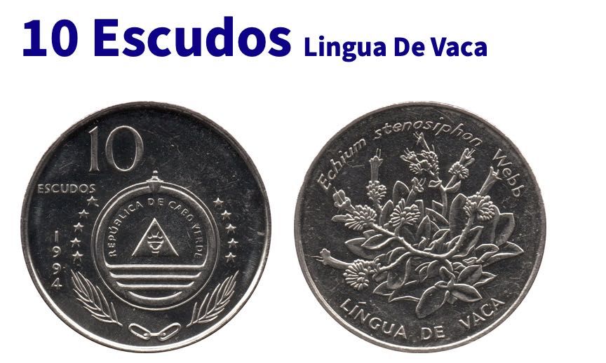 Moedas comemorativas Escudo - Cabo verde