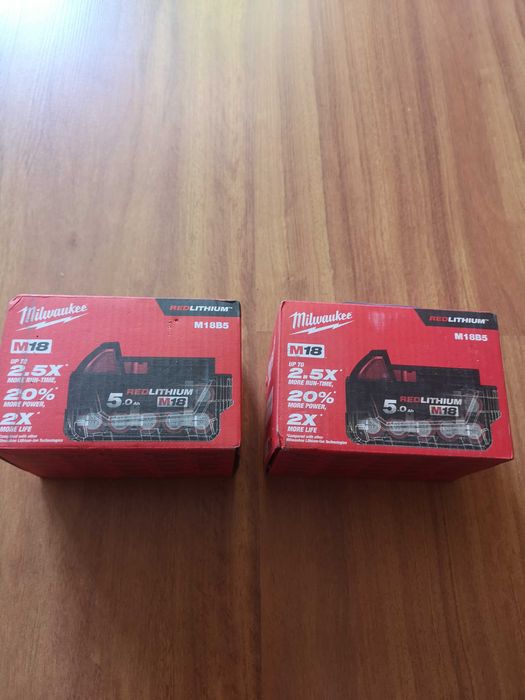 Akumulator bateria Milwaukee 18V 5,0Ah M18B5
