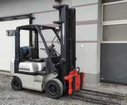 Wózek widłowy Nissan FG18 LPG 1.8T Triplex 5.7m Wolny Skok Obrotnica
