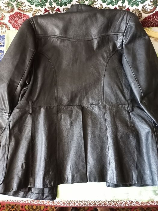 Кожаный пиджак - куртка/ худи анорак хамелеон/ сумка несессер