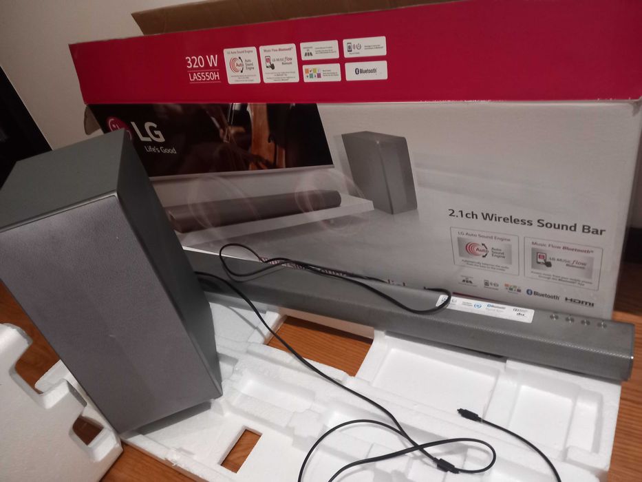 Sound bar LG wireless