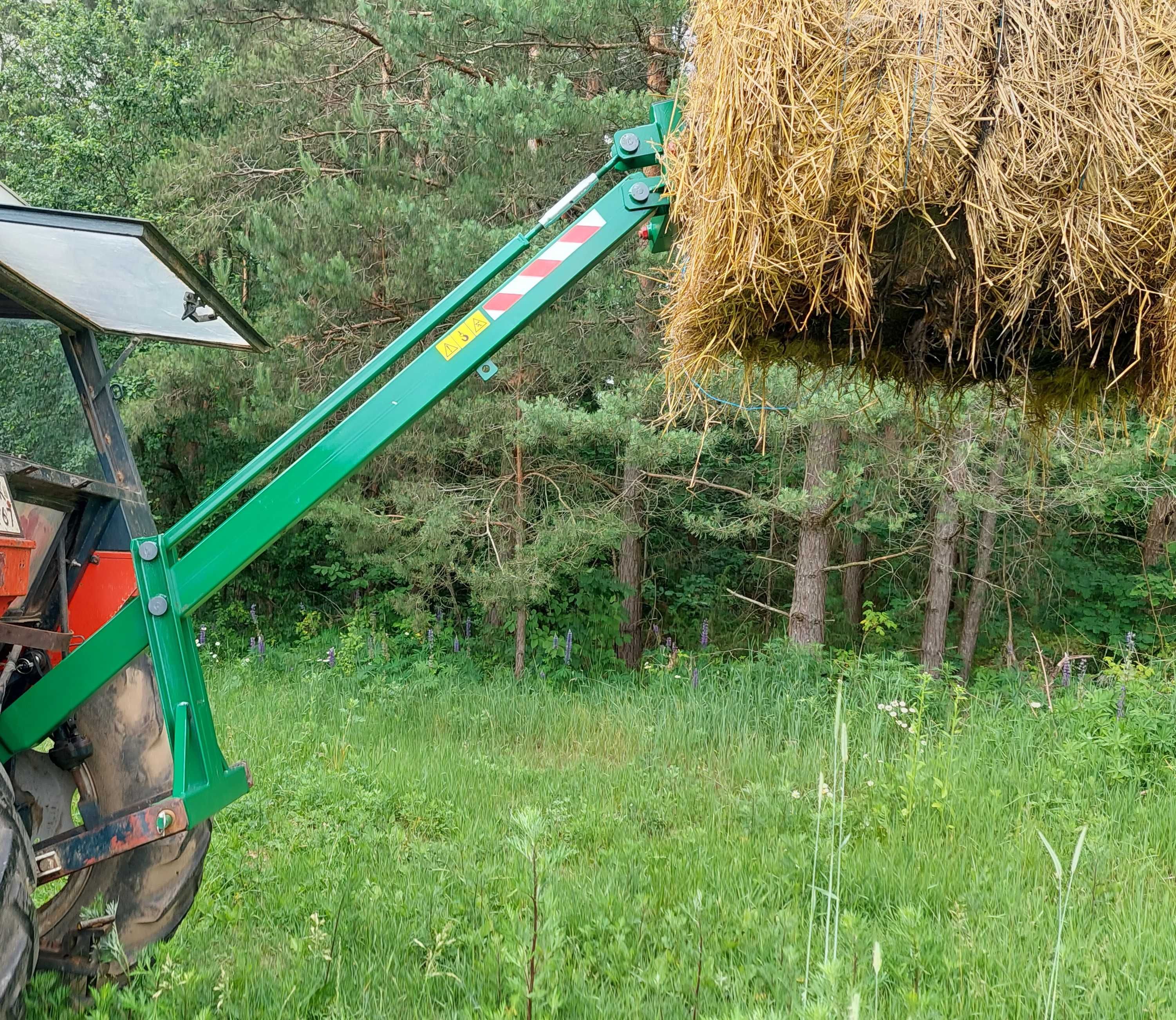 Ładowacz podnośnik do bel balotów big bag igła widły na tył