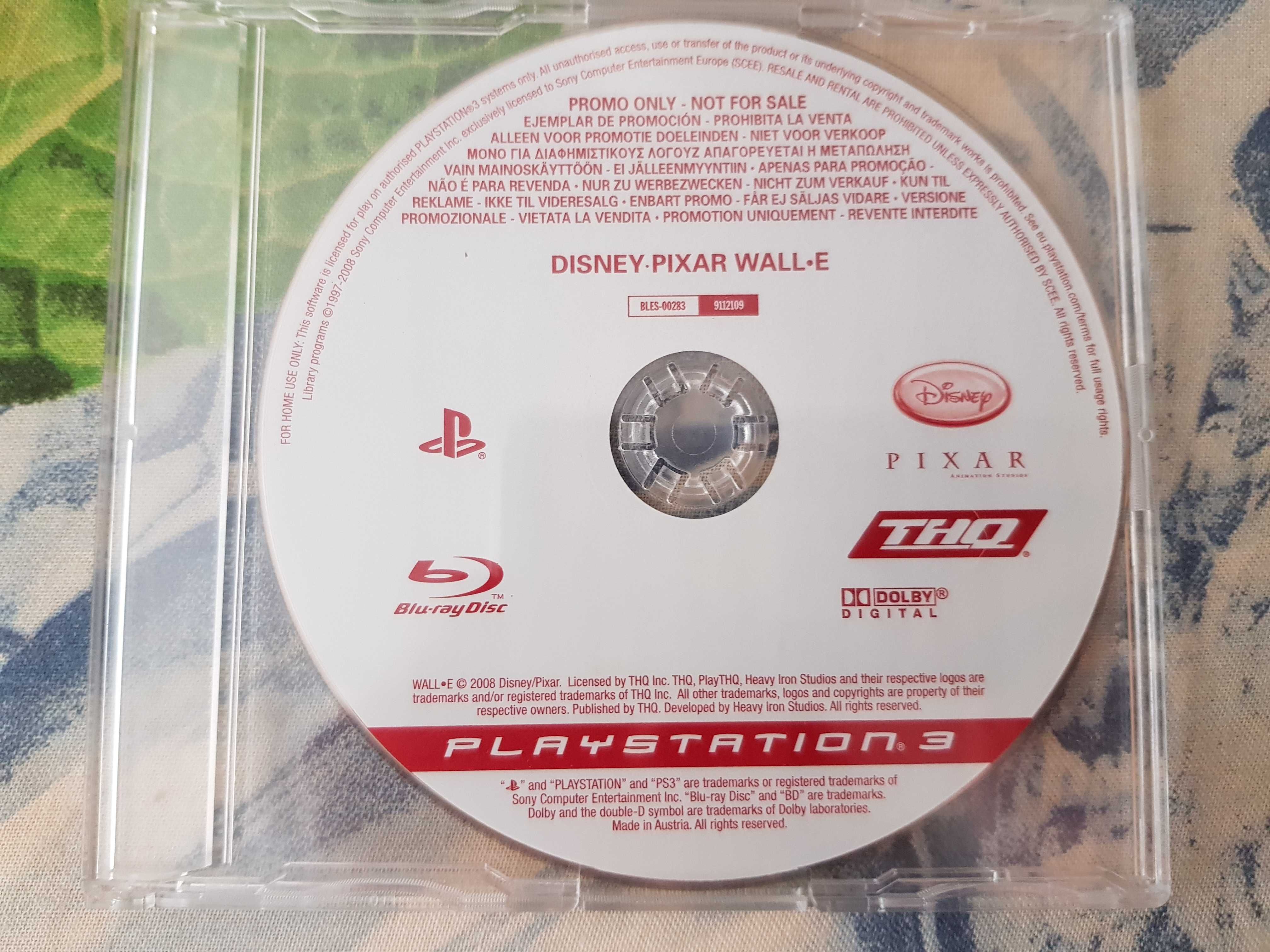 Jogo Wall-E PS3 Versão Promo