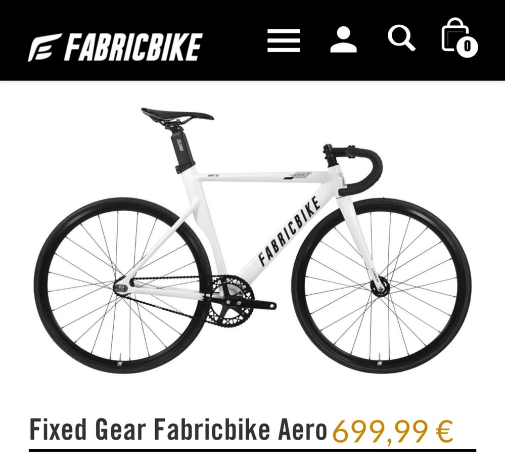 Fabricbike Aero pista/single speed