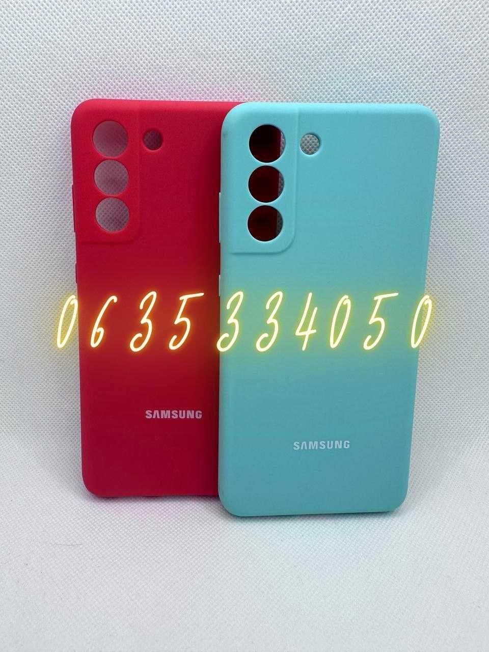 Силиконовый чехол для Samsung Galaxy S21 FE софт тач Самсунг С21 ФЕ