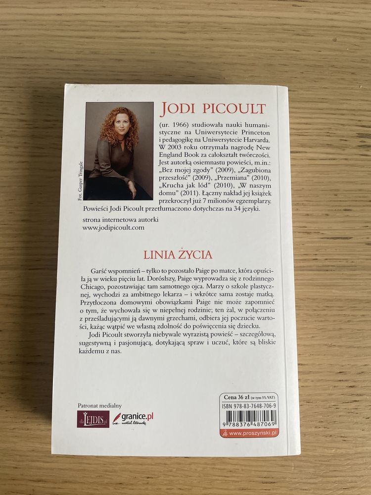 Książka - "Linia Życia" - Jodi Picoult
