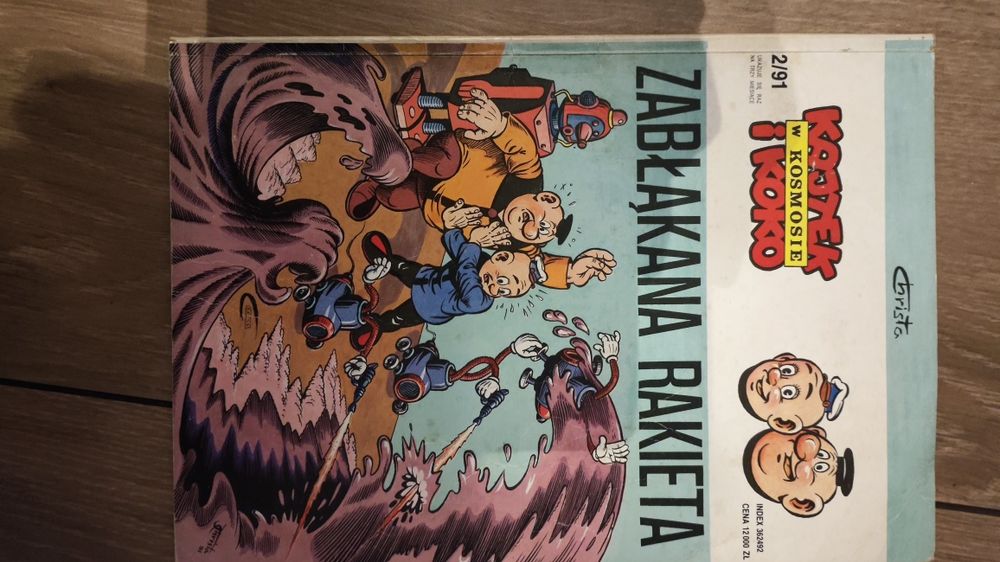 Komiks Kajtek i Koko w Kosmosie - Zabłąkana rakieta 2/91