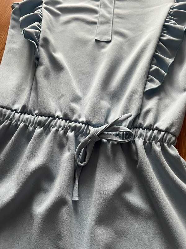 Elegancka sukienka błękit niebieska Pakuten S/M