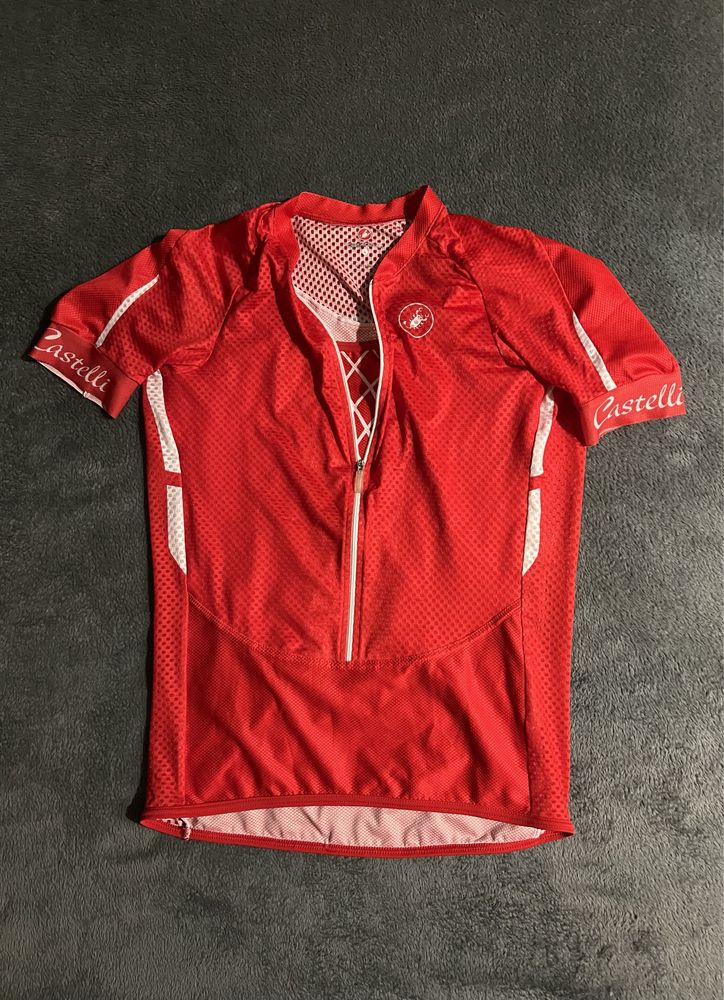 Damska koszulka rowerowa:kolarska CASTELLI Jersey