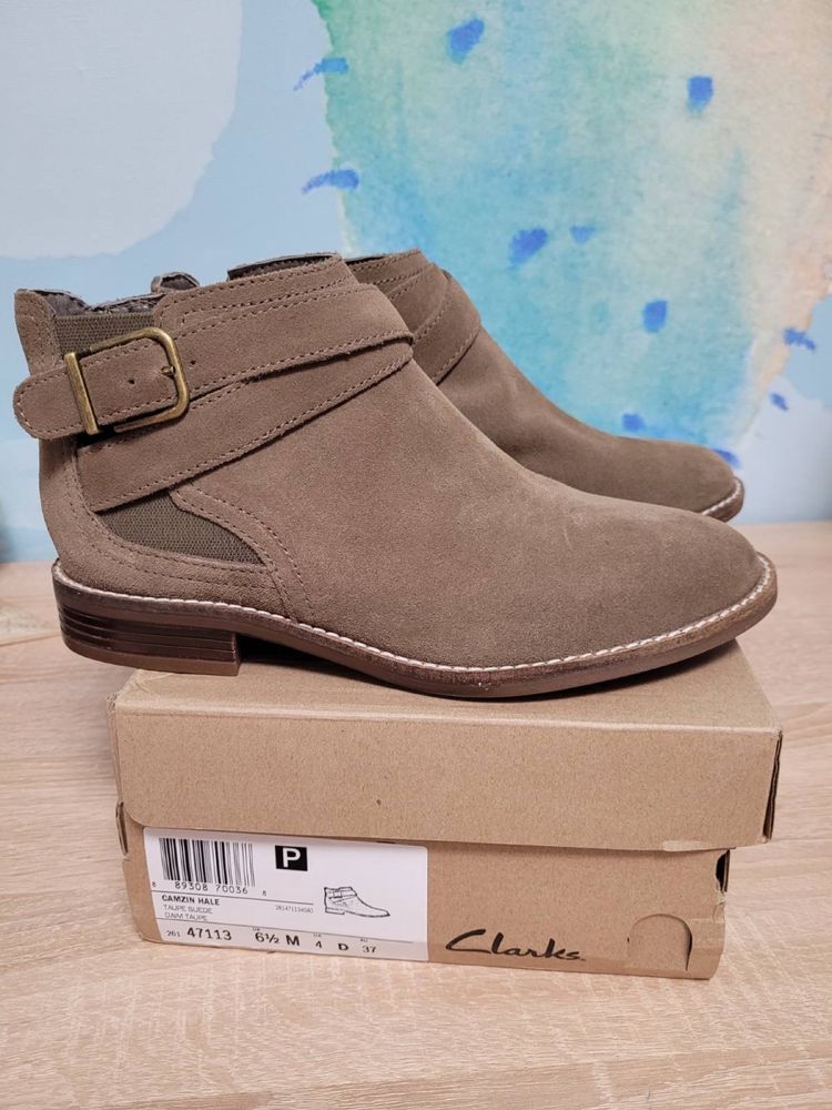 Ботинки Clarks кожа