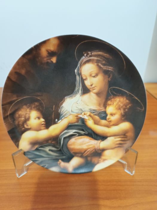 Pratos de Natal Vista Alegre 1984 a 1991