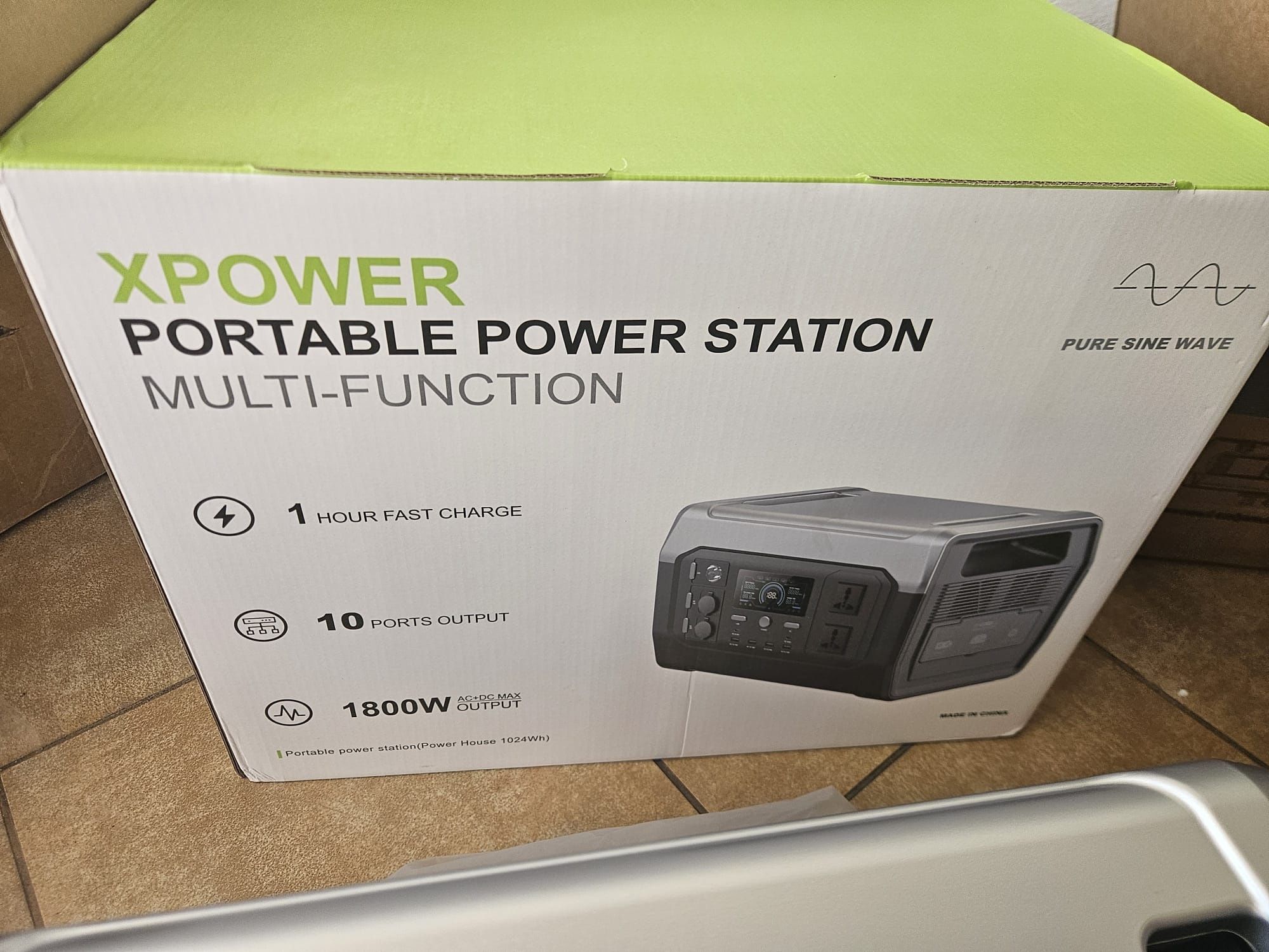 XPOWER XP1000 Przenośna Stacja Zasilania (NOWA) 1800w 
 lifepo4