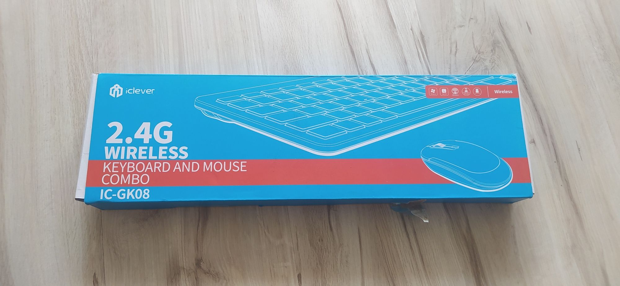 Klawiatura i mysz IC-GK08 polecam!