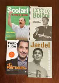 Grandes nomes do Futebol - Conjunto de livros