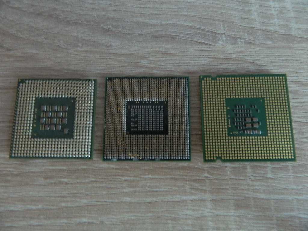 procesor celeron 2.66 ghz + celeron 2 ghz + i3 2.3 ghz pogięte piny