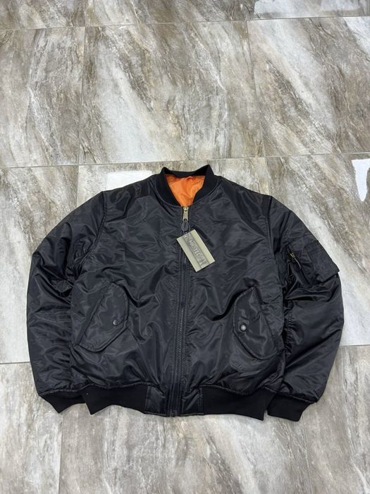 Новий Бомбер MA-1 дутий оверсайз куртка Alpha Industries Schoott type