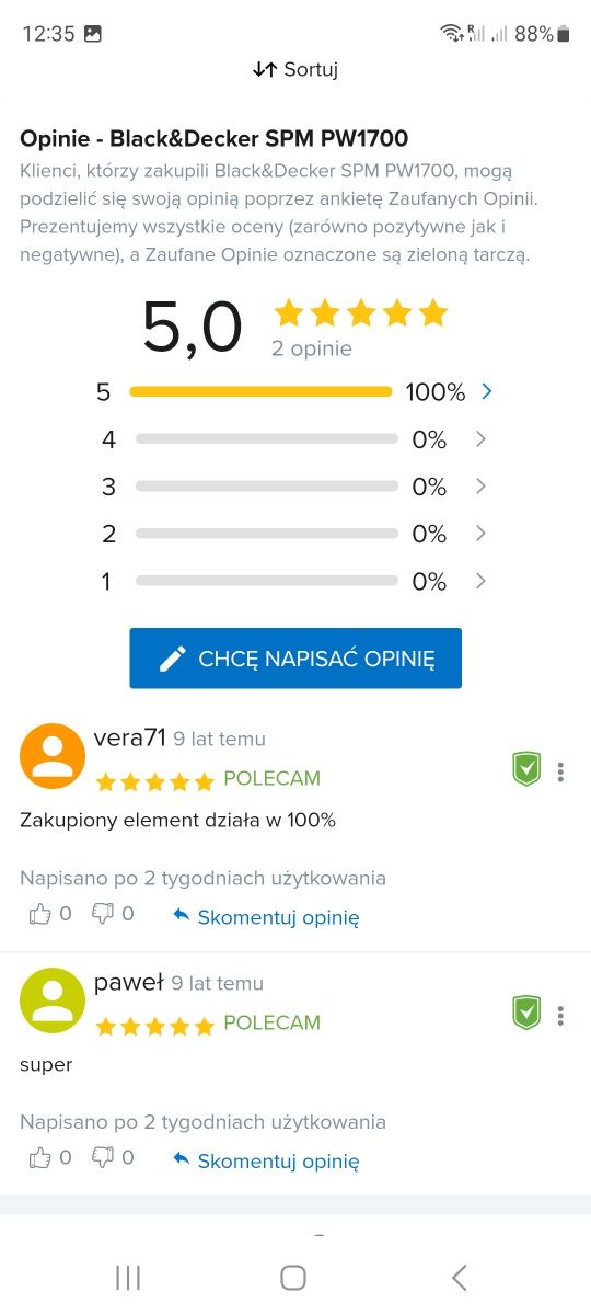 Myjka ciśnieniowa Black&Decker SPM PW1700