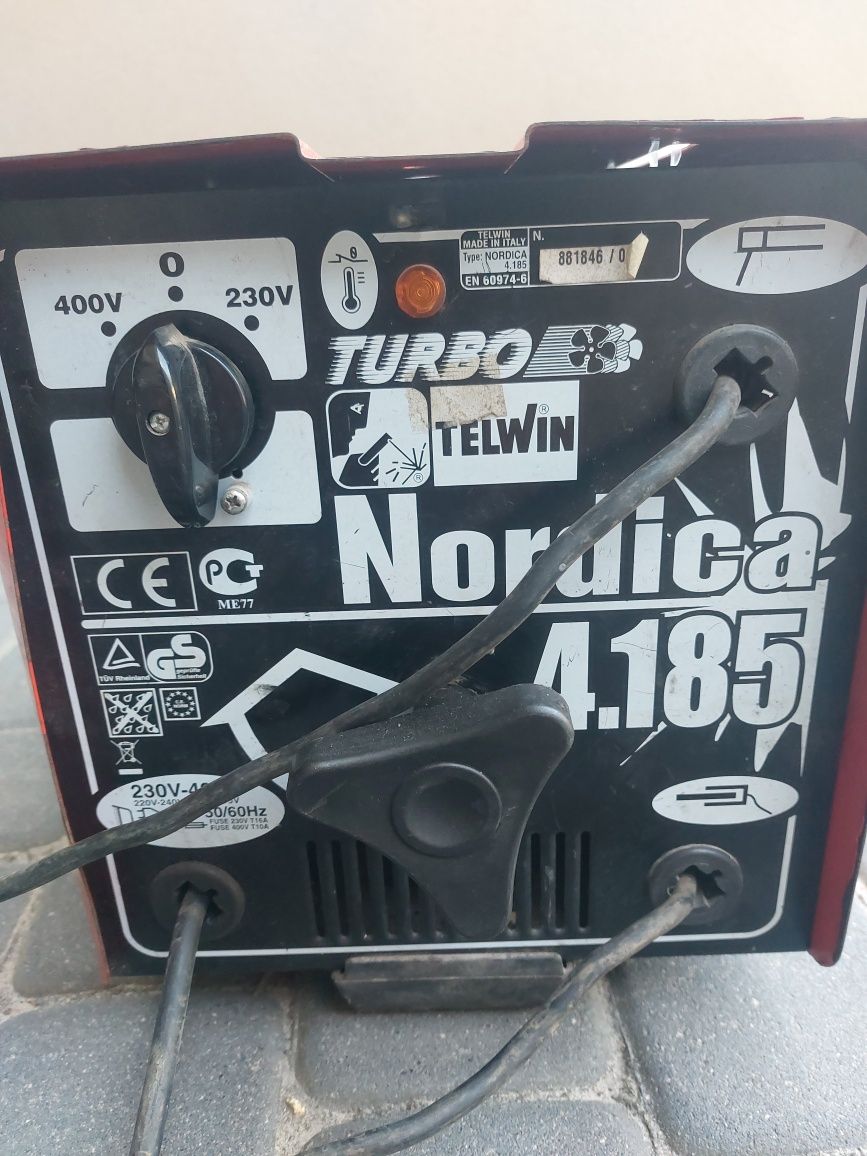 sprzedam spawarke nordica 4.185 turbo